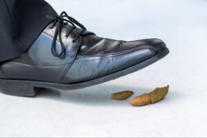 how to clean dog poop off shoes