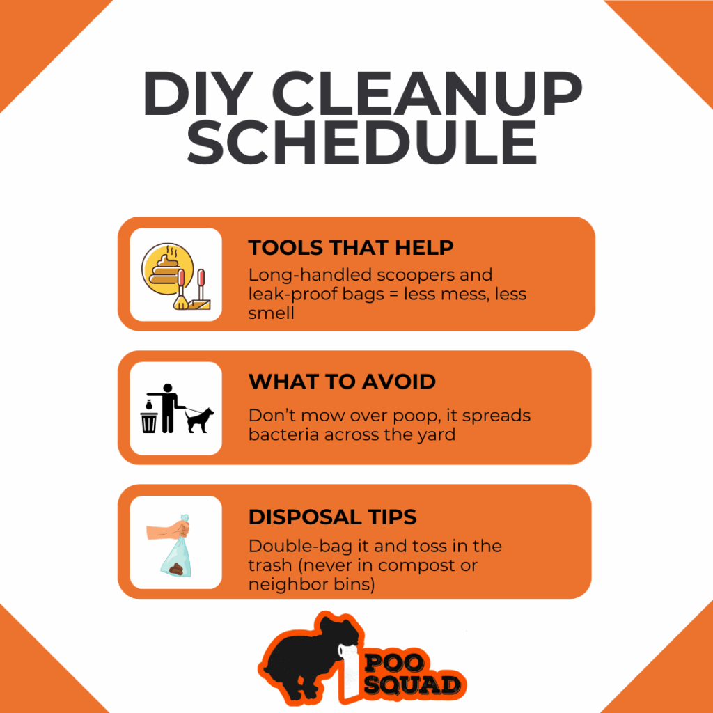 diy dog poop cleanup