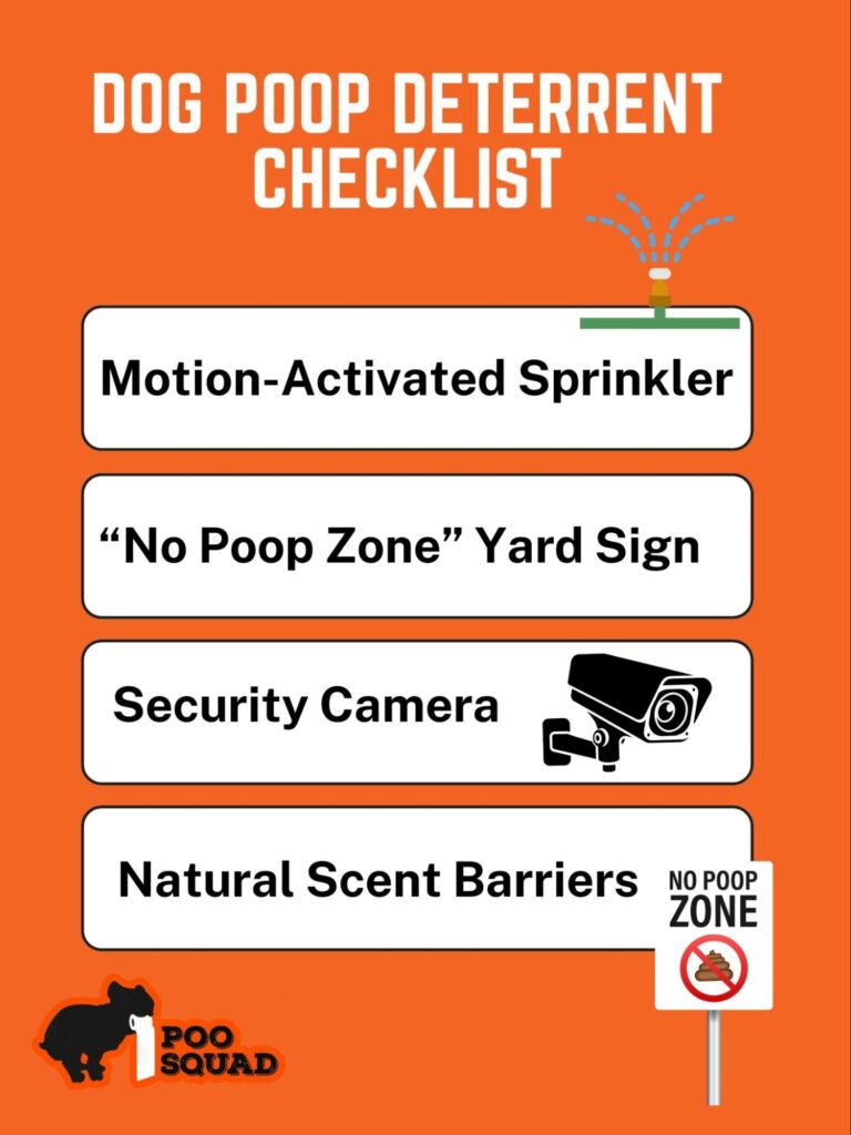 dog poop deterrents