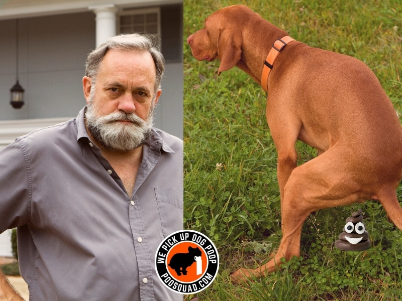 stop neighbors dog pooping in your yard