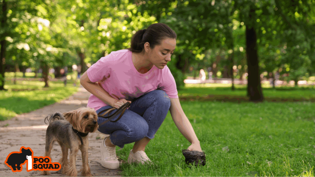 dog poop yard waste